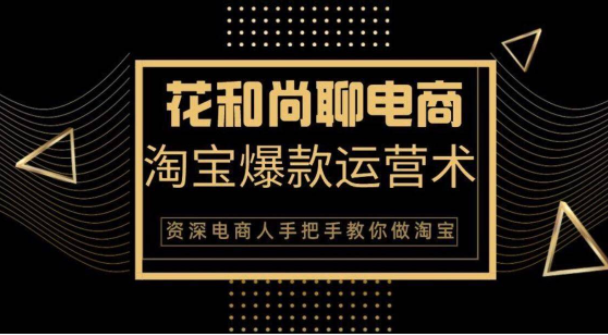 花和尚·天猫淘宝爆款运营实操技术，手把手教你月销万件的爆款打造技巧-千羽资源库