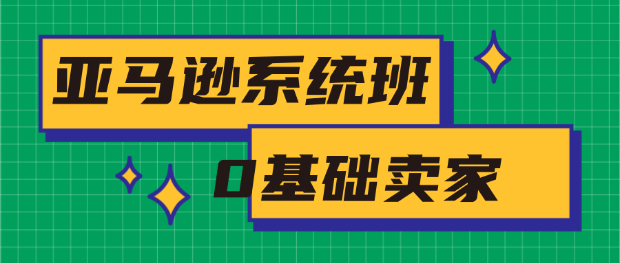 亚马逊系统班，专为0基础卖家量身打造，亚马逊运营流程与架构-千羽资源库