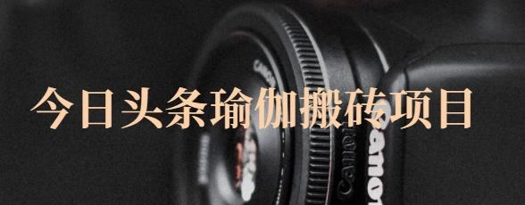 猎人社区·今日头条瑜伽搬砖项目，单号一天几十收入，可以批量操作！-千羽资源库