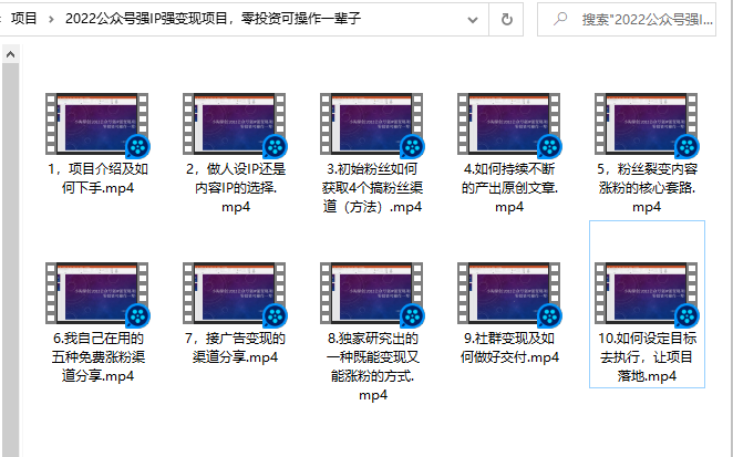 小淘原创:2022公众号强IP强变现项目，零投资可操作一辈子-千羽资源库