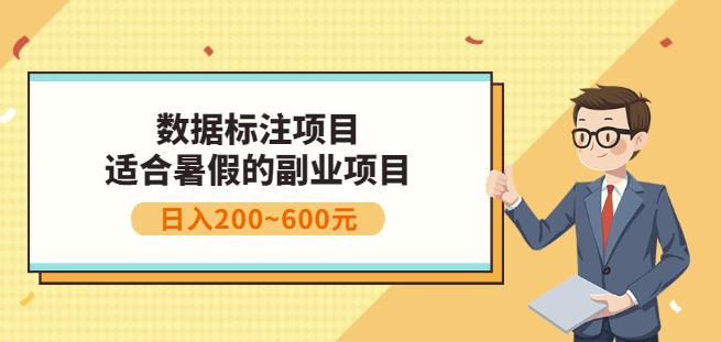 副业赚钱：人工智能数据标注项目，简单易上手，小白也能日入200+-千羽资源库