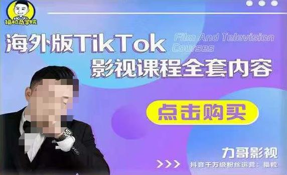 海外TikTok影视课程全套，从搭建渠道，到如何正确使用账号，到未来的变现渠道等-千羽资源库