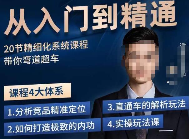 龙一·从入门到精通拼多多运营系列课，0-100的运营实操技巧，精细化系列课程带你弯道超车-千羽资源库