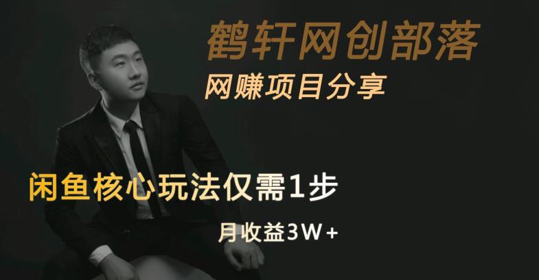 闲鱼核心玩法不卖货也能1年变现20W，玩法简单-千羽资源库