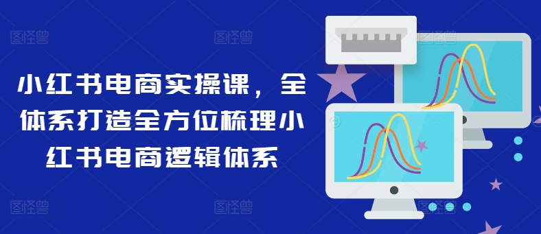 小红书电商实操课，全体系打造全方位梳理小红书电商逻辑体系-千羽资源库