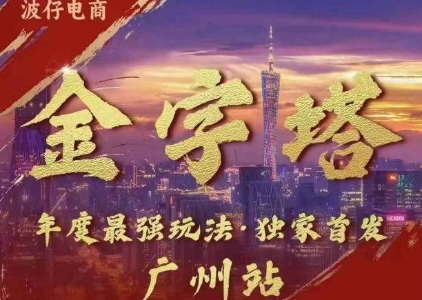 波仔电商·线下课ppt-10月30号，金字塔玩法 3天极速起量，88页ppt，3天起量!-千羽资源库
