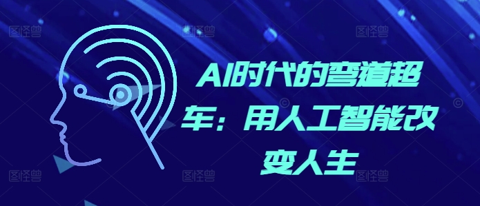 AI时代的弯道超车：用人工智能改变人生-千羽资源库