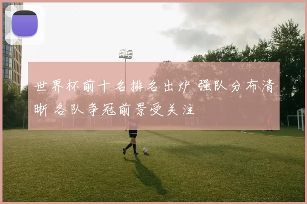 世界杯前十名排名出炉 强队分布清晰 各队争冠前景受关注